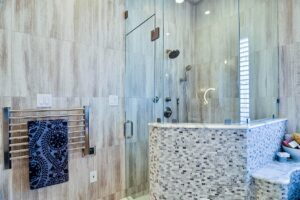 modern shower southlake