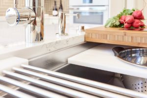 custom cabinet galley sink texas