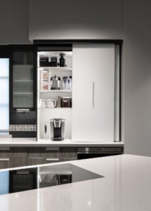 fort worth custom cabinet sliding door