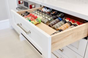 custom cabinet spice design